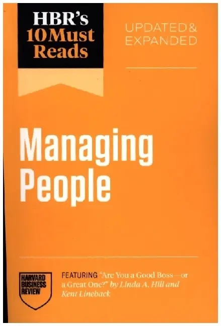 Cover: 9798892791700 | Hbr's 10 Must Reads on Managing People, Updated and Expanded...
