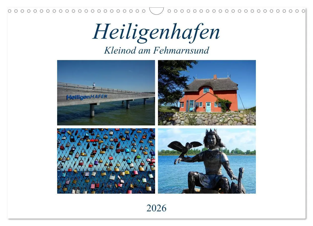 Cover: 9783457821800 | Heiligenhafen - Kleinod am Fehmarnsund (Wandkalender 2026 DIN A3...