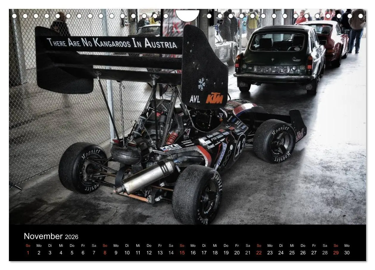 Bild: 9783516151800 | Raceday (Wandkalender 2026 DIN A4 quer), CALVENDO Monatskalender
