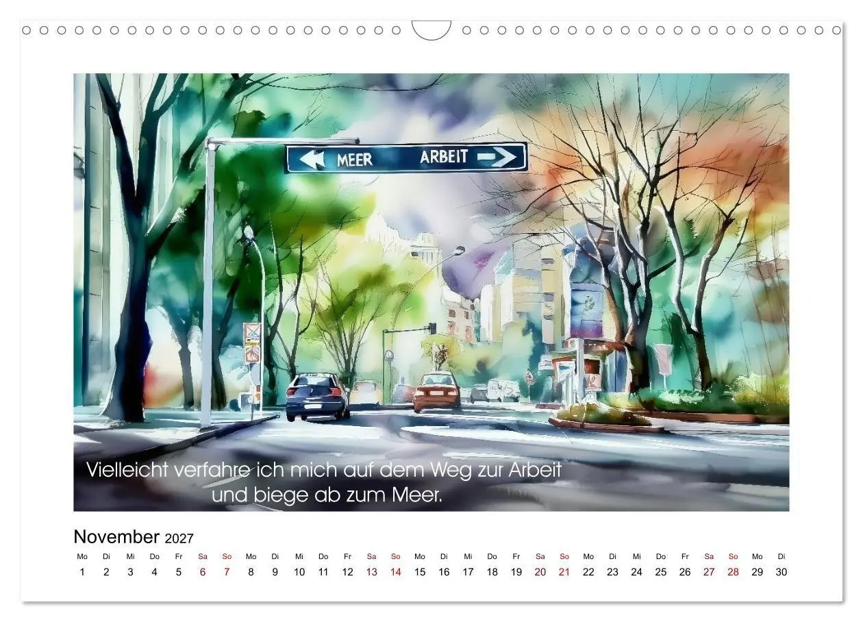 Bild: 9783516771800 | Meer, Strand und Wellen (Wandkalender 2027 DIN A3 quer), CALVENDO...