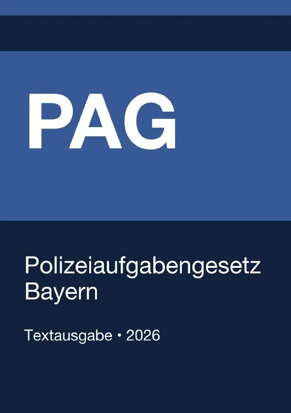 Cover: 9783565351800 | PAG - Polizeiaufgabengesetz Bayern 2026 | Gesetze24 Deutschland | Buch