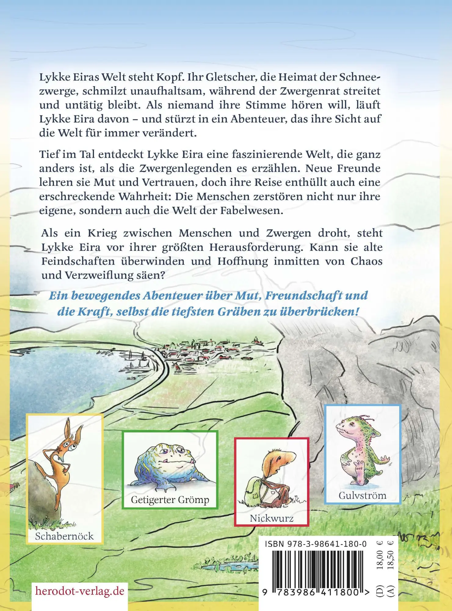 Rückseite: 9783986411800 | Lykke Eira | Zwergenreise | Christoph Buchfink | Buch | Deutsch | 2025