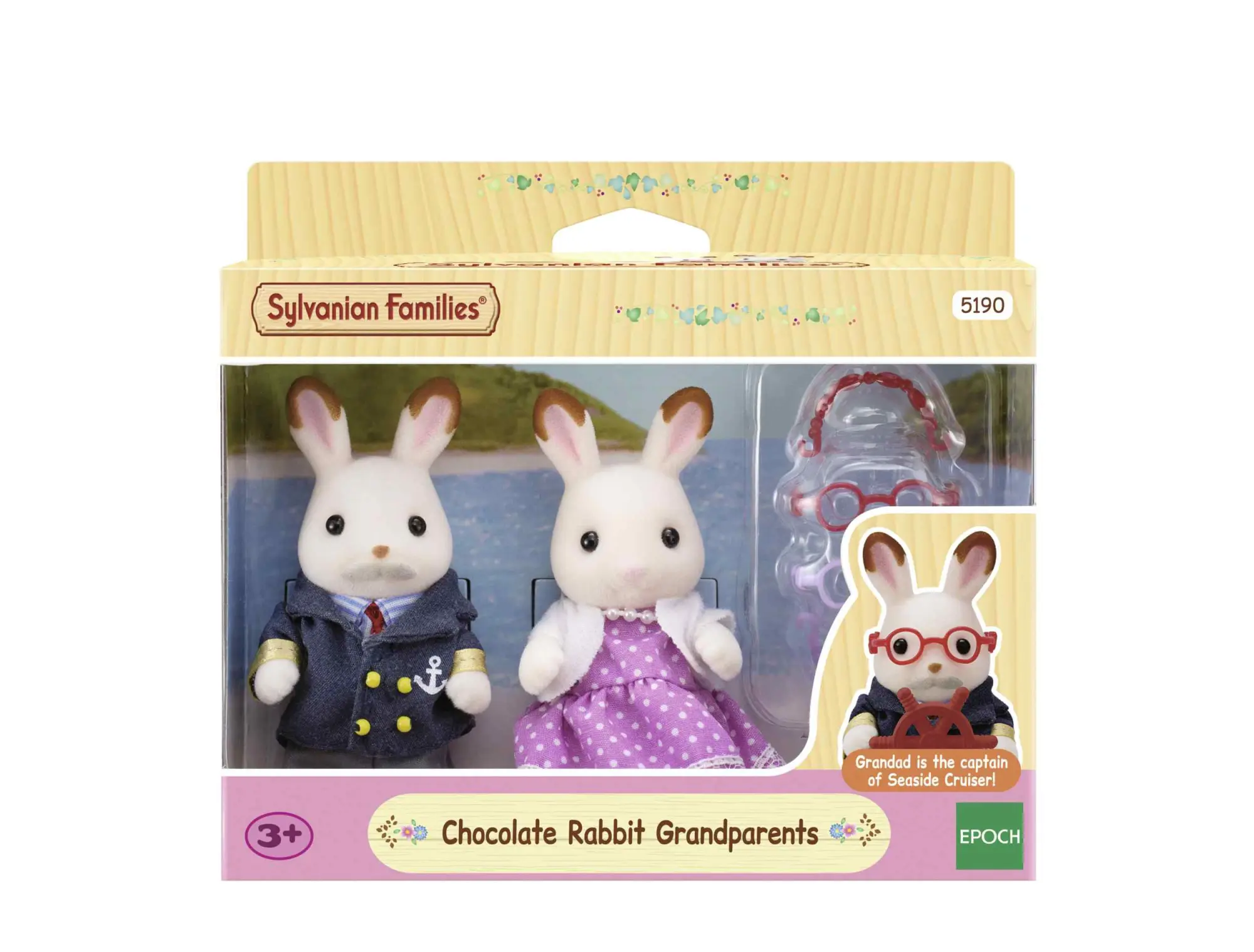 Cover: 5054131051900 | Sylvanian Families 5190 - Schokoladenhasen Großeltern | 5190 | Deutsch