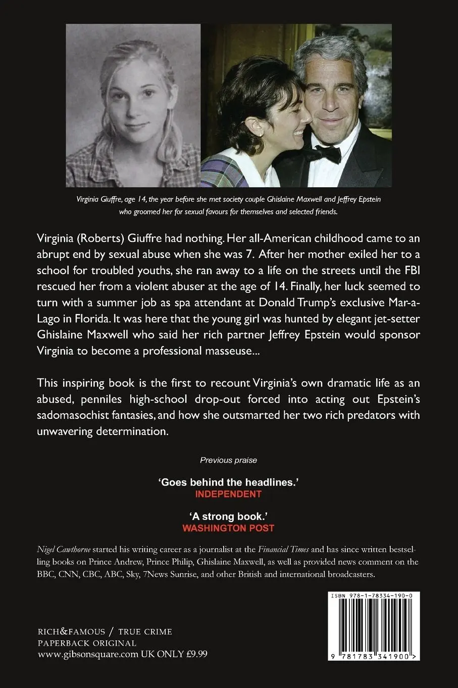 Rückseite: 9781783341900 | Virginia Giuffre | Nigel Cawthorne | Taschenbuch | Englisch | 2022