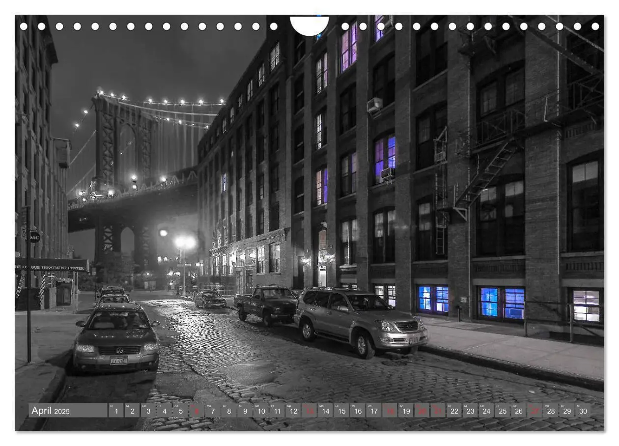 Bild: 9783435271900 | New York City - Color Glam Edition (Wandkalender 2025 DIN A4 quer),...