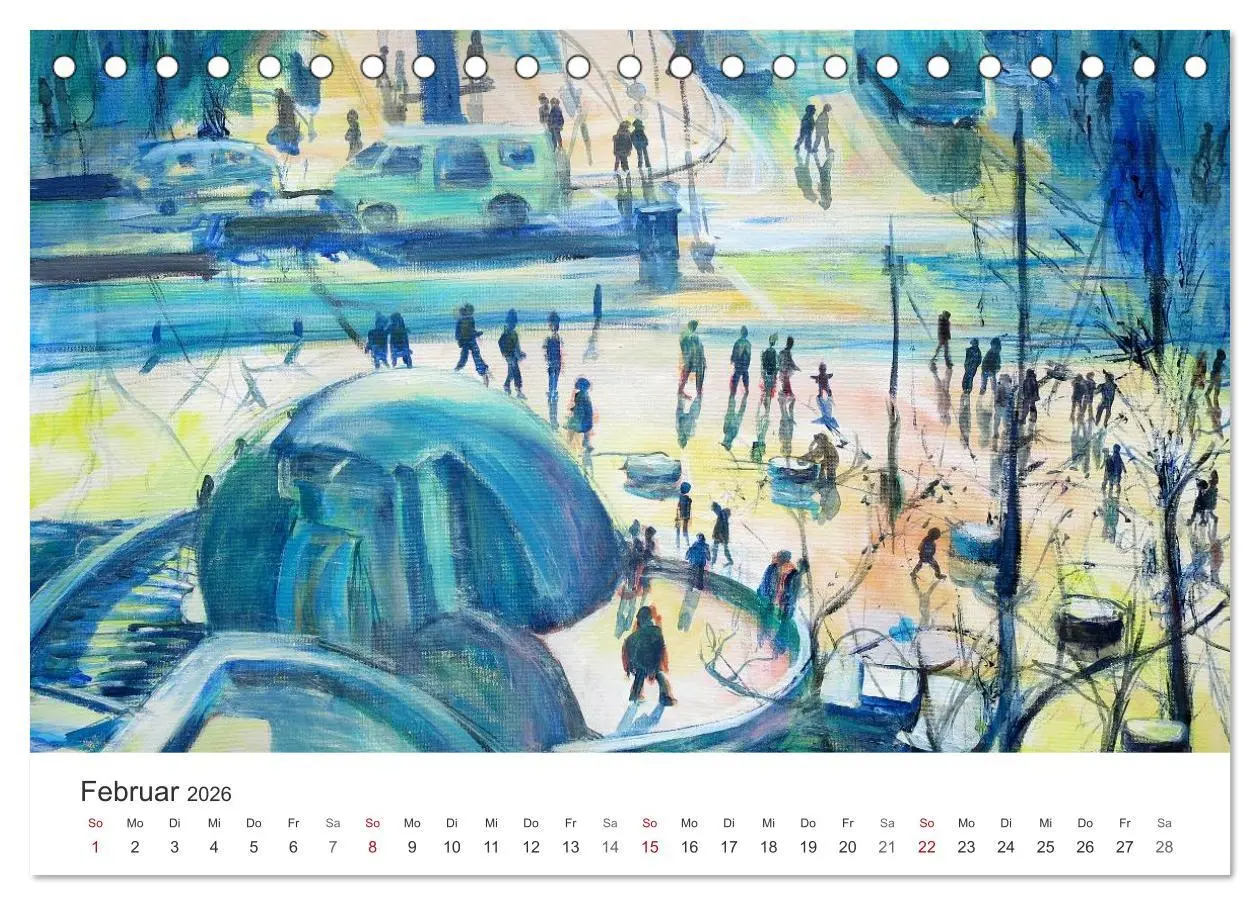 Bild: 9783457981900 | Berlin erlebt und gemalt - Renée König (Tischkalender 2026 DIN A5...