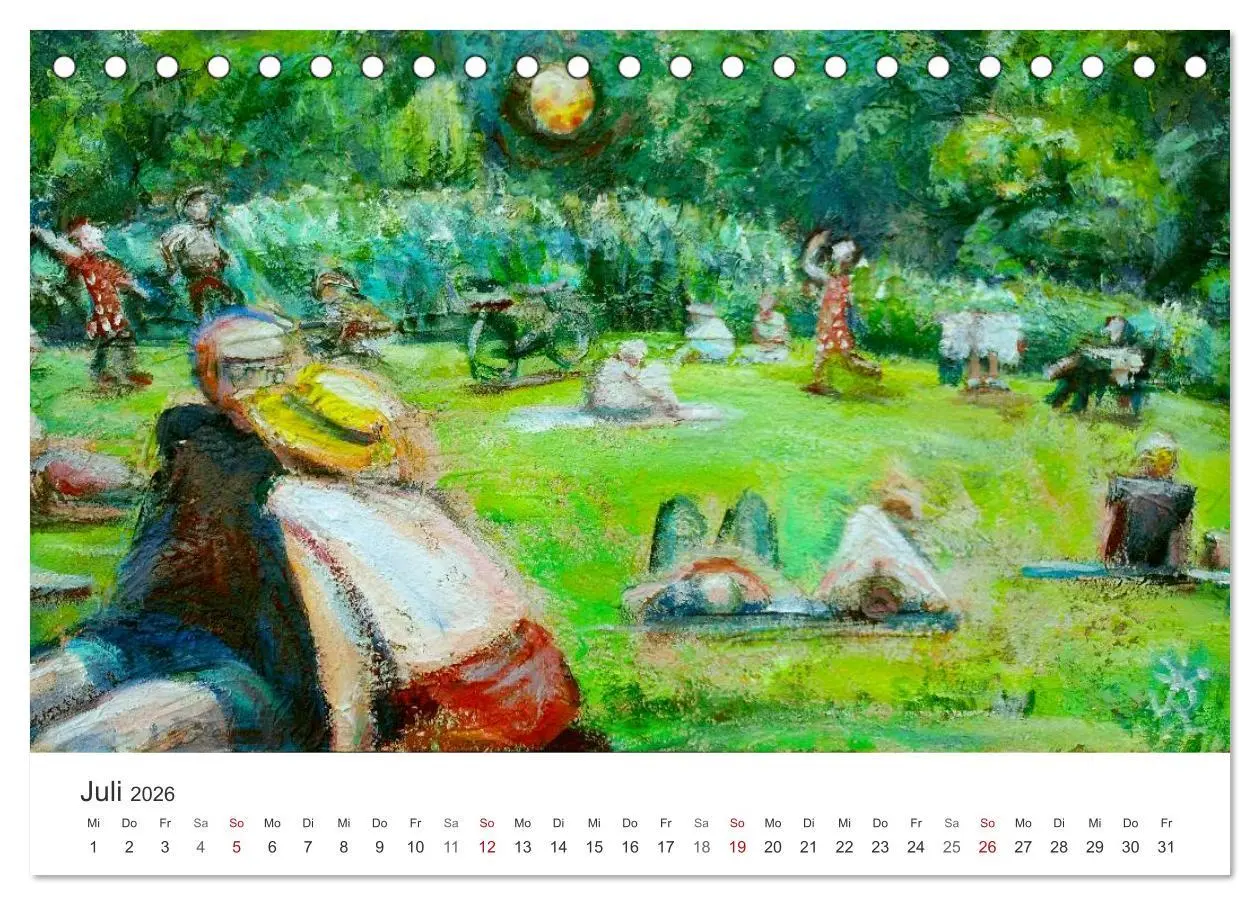 Bild: 9783457981900 | Berlin erlebt und gemalt - Renée König (Tischkalender 2026 DIN A5...