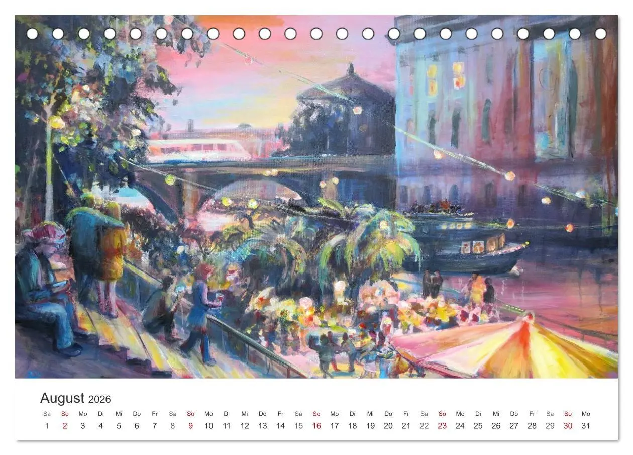 Bild: 9783457981900 | Berlin erlebt und gemalt - Renée König (Tischkalender 2026 DIN A5...