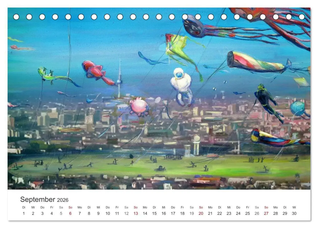 Bild: 9783457981900 | Berlin erlebt und gemalt - Renée König (Tischkalender 2026 DIN A5...