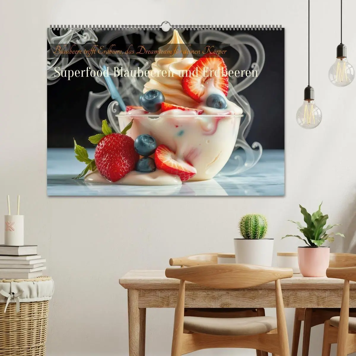 Bild: 9783516691900 | Superfood Blaubeeren und Erdbeeren (Wandkalender 2026 DIN A2 quer),...