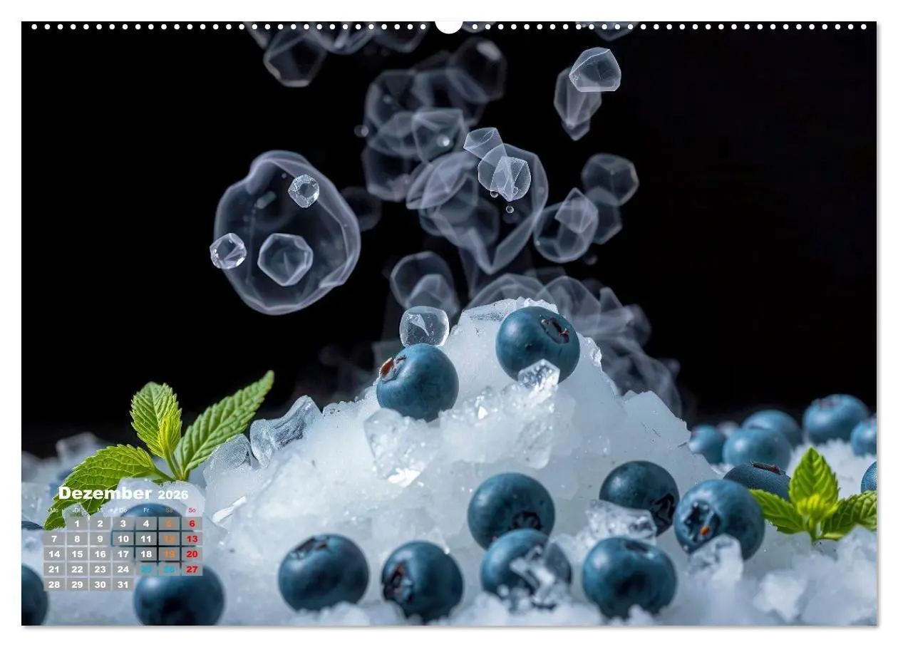 Bild: 9783516691900 | Superfood Blaubeeren und Erdbeeren (Wandkalender 2026 DIN A2 quer),...