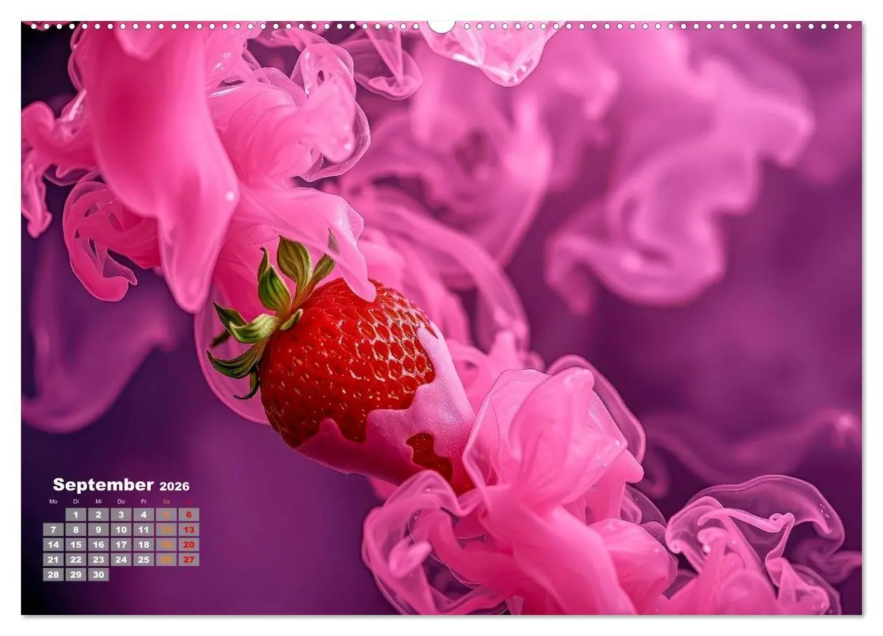 Bild: 9783516691900 | Superfood Blaubeeren und Erdbeeren (Wandkalender 2026 DIN A2 quer),...