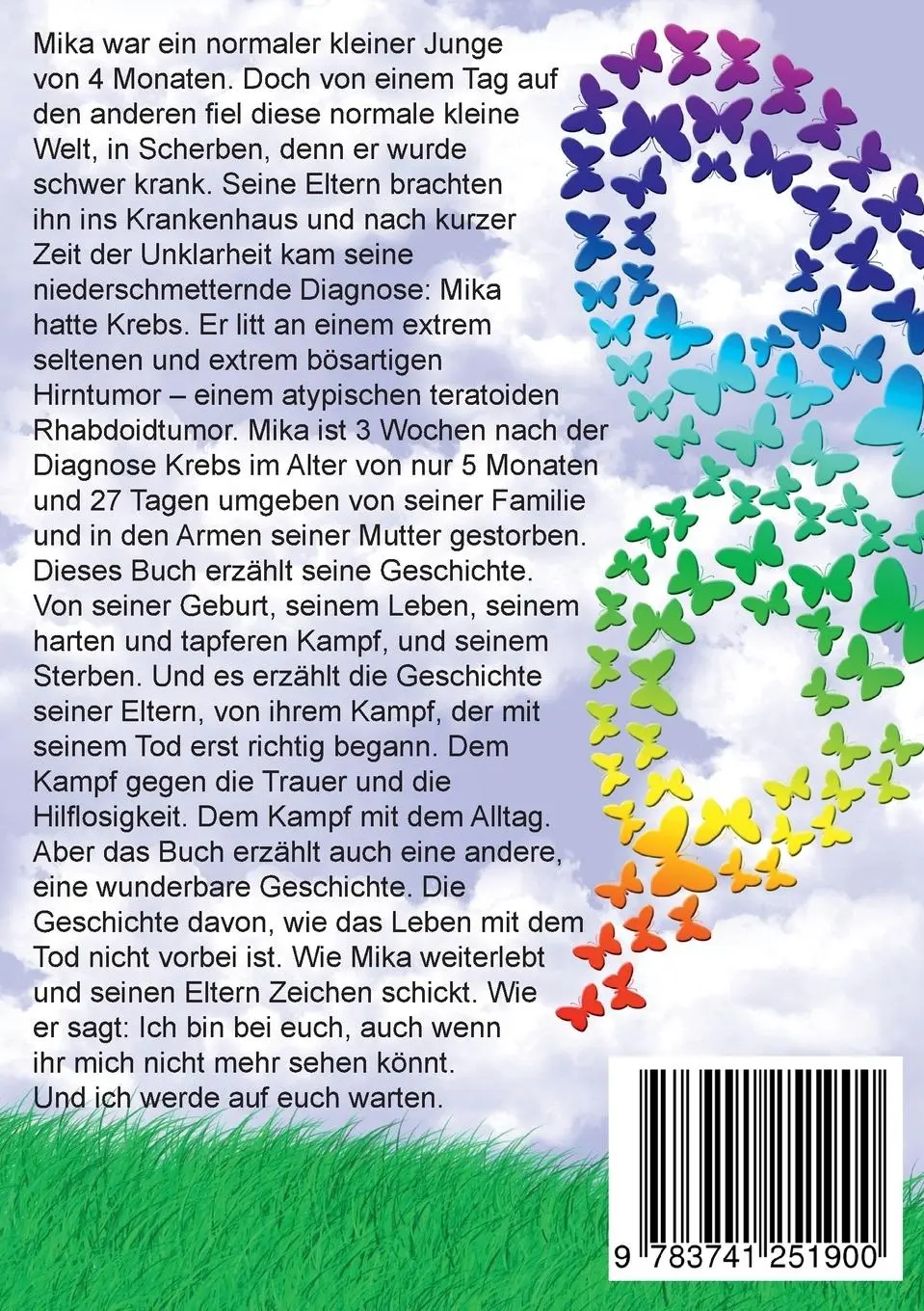 Rückseite: 9783741251900 | Schmikalings Reise | Mikas Weg in den Himmel und darüber hinaus | Buch