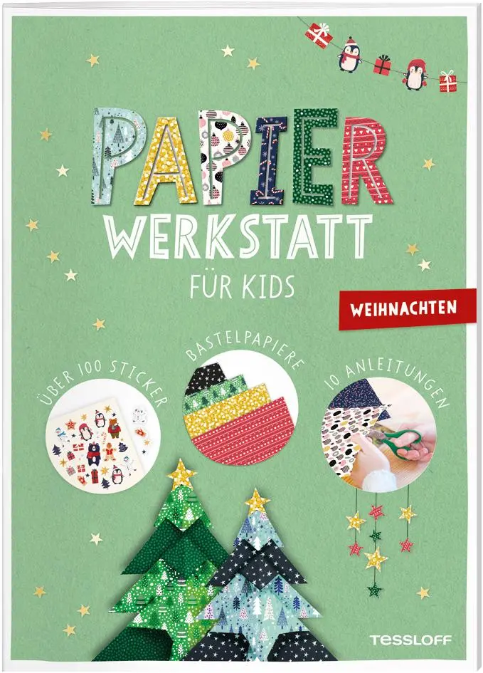 Cover: 9783788641900 | Papier-Werkstatt für Kids. Weihnachten | Elisabeth Kiefmann | Buch