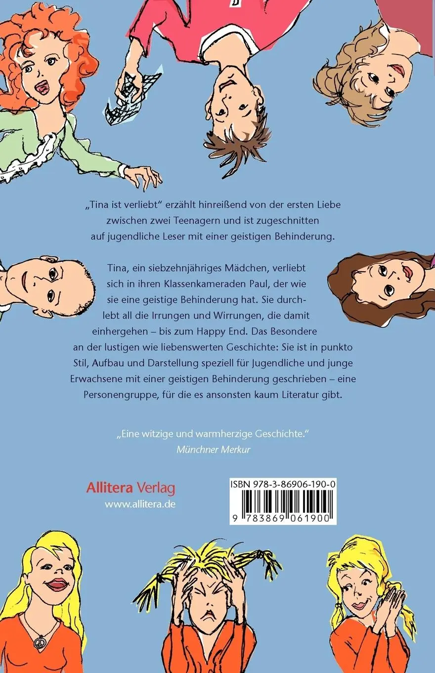 Rückseite: 9783869061900 | Tina ist verliebt | Steffi Geihs | Taschenbuch | 60 S. | Deutsch