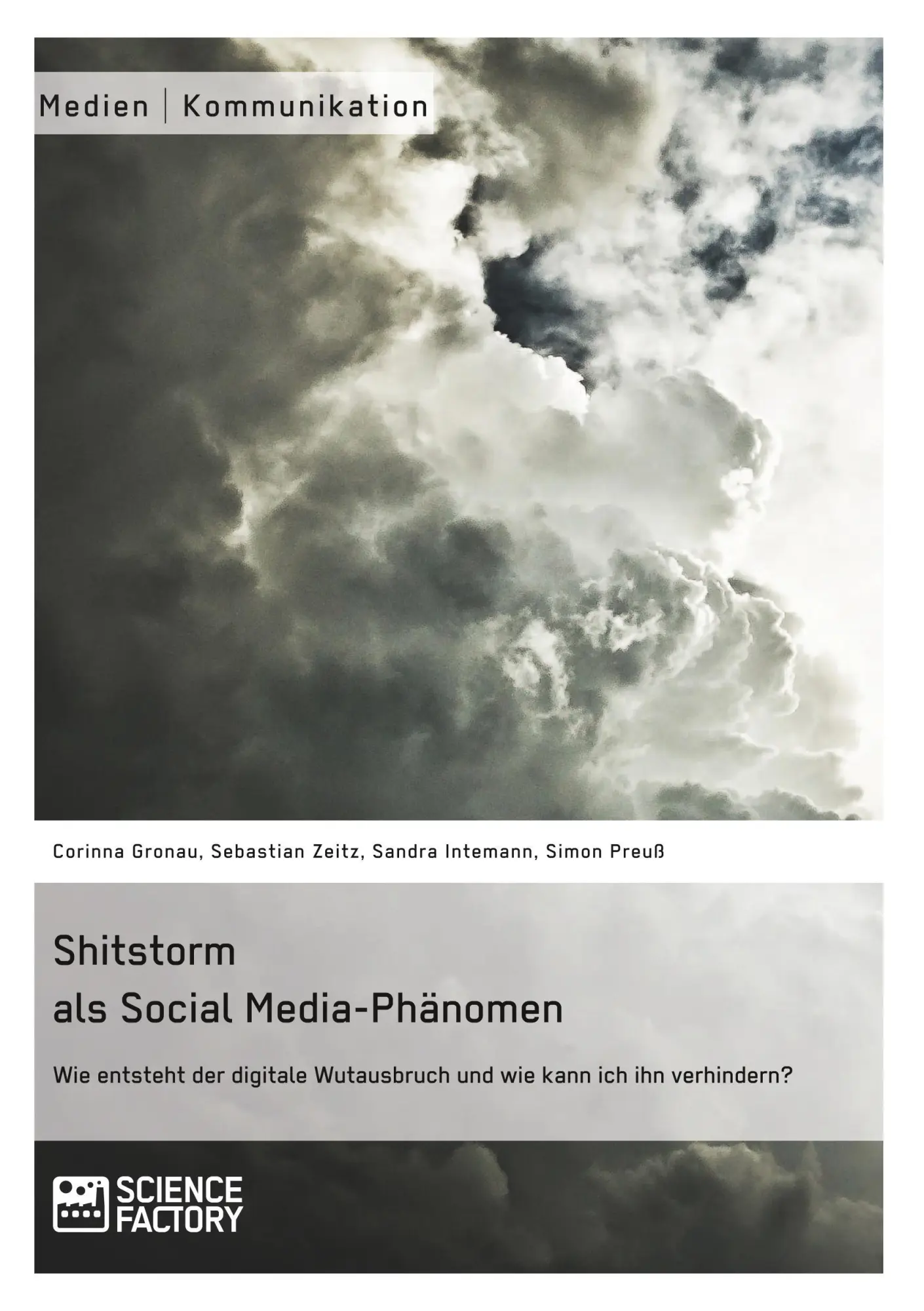 Cover: 9783956871900 | Shitstorm als Social Media-Phänomen. Wie entsteht der digitale...