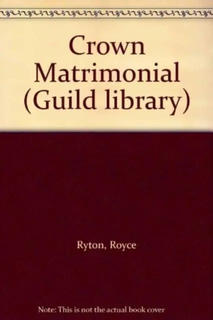 Cover: 9780856762000 | Crown Matrimonial | Royce Ryton | Taschenbuch | Englisch | 2002
