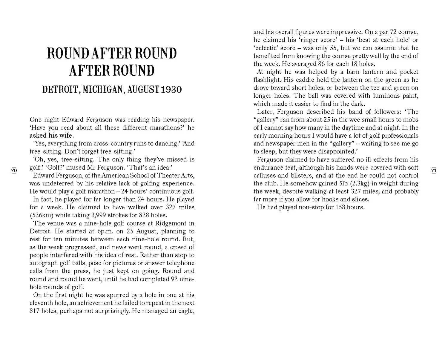 Bild: 9781911622000 | Golf's Strangest Rounds | Andrew Ward | Buch | Gebunden | Englisch