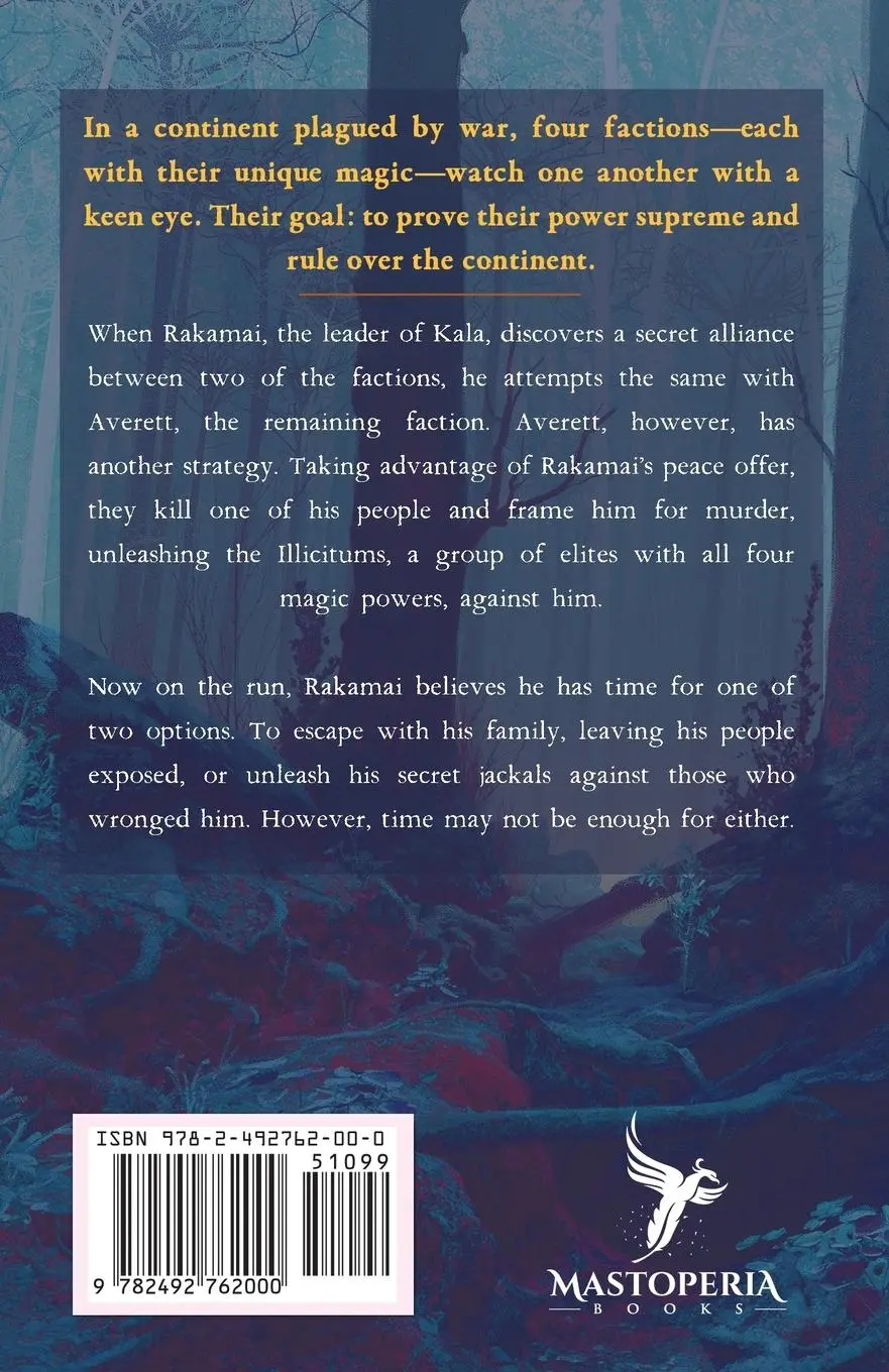Rückseite: 9782492762000 | Twelve Jackals | Illicitum Book One | Moud Adel | Taschenbuch | 2021