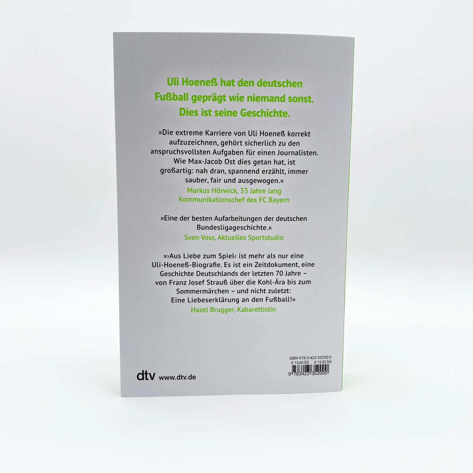 Bild: 9783423352000 | Aus Liebe zum Spiel | Max-Jacob Ost | Taschenbuch | 416 S. | Deutsch