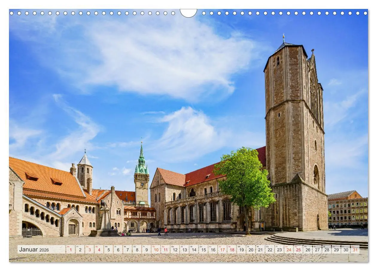 Bild: 9783457702000 | Braunschweig Impressionen (Wandkalender 2026 DIN A3 quer), CALVENDO...