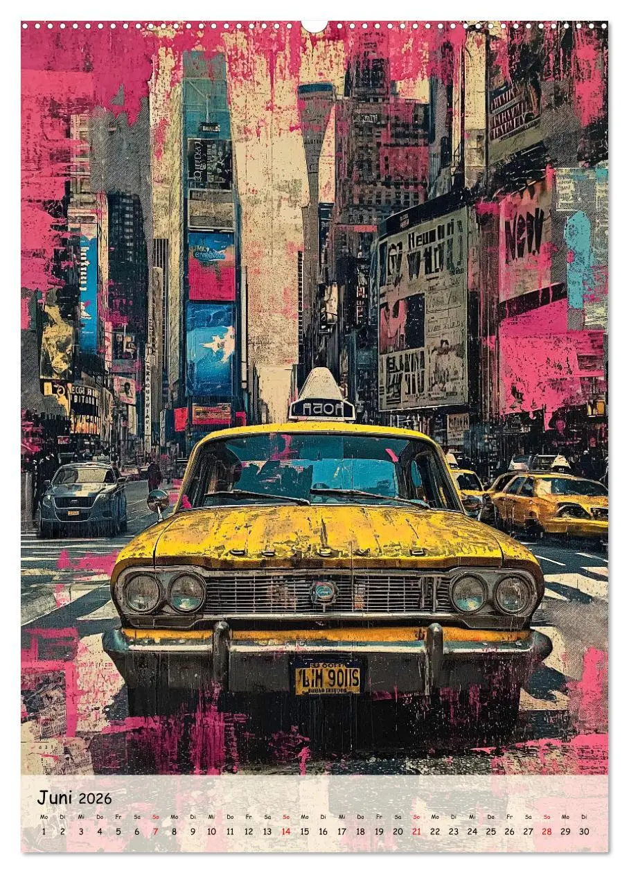 Bild: 9783516272000 | Pop Artbox (Wandkalender 2026 DIN A2 hoch), CALVENDO Monatskalender
