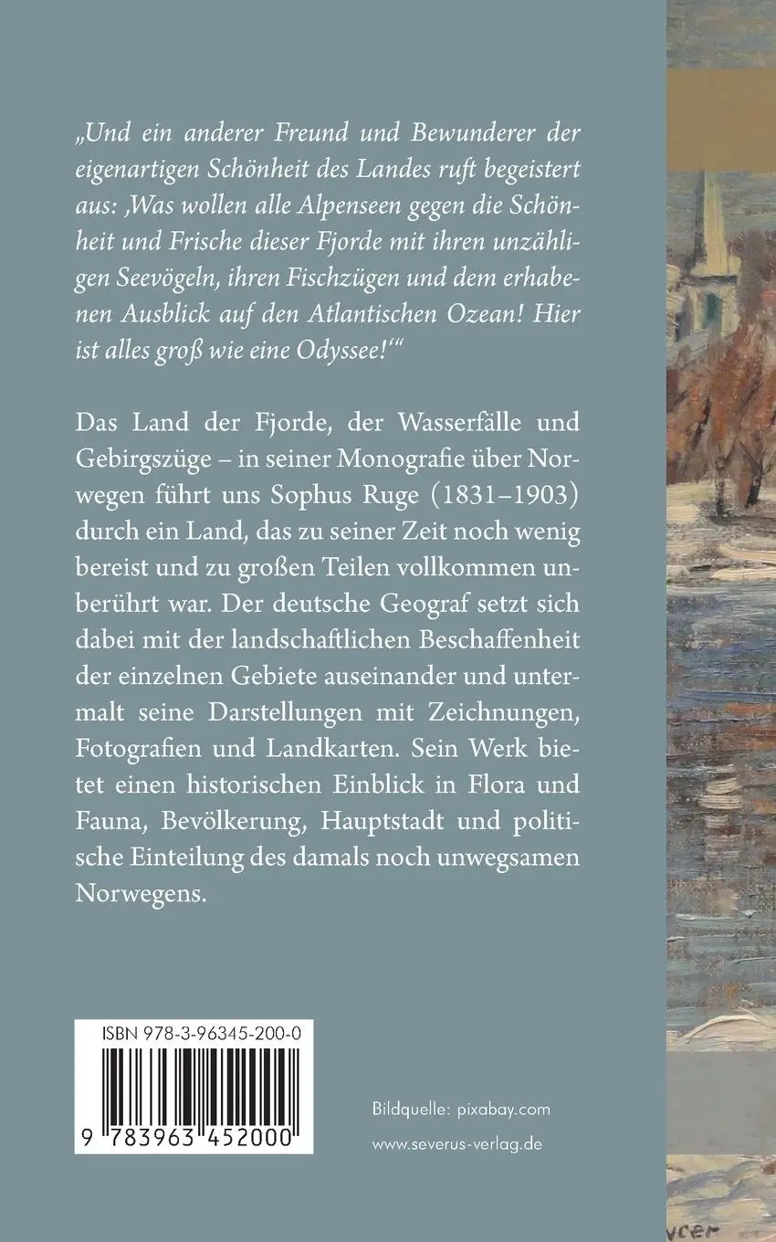 Rückseite: 9783963452000 | Norwegen. Land und Leute | Sophus Ruge | Taschenbuch | 220 S. | 2021