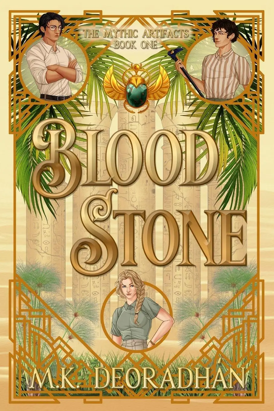 Cover: 9798995242000 | Bloodstone | M. K. Deoradhán | Taschenbuch | The Mythic Artifacts