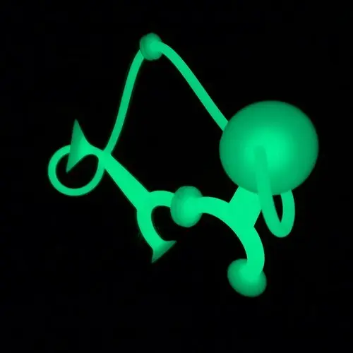 Bild: 7640153432100 | Moluk Oogi Jr. Elastisch Spielfigur glow (MQ6) | 2843210 | 2020
