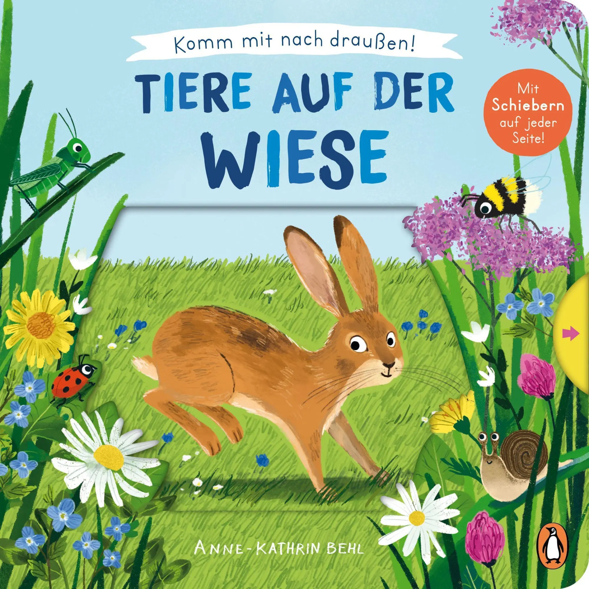 Cover: 9783328302100 | Komm mit nach draußen! - Tiere auf der Wiese | Susanne Schiefelbein