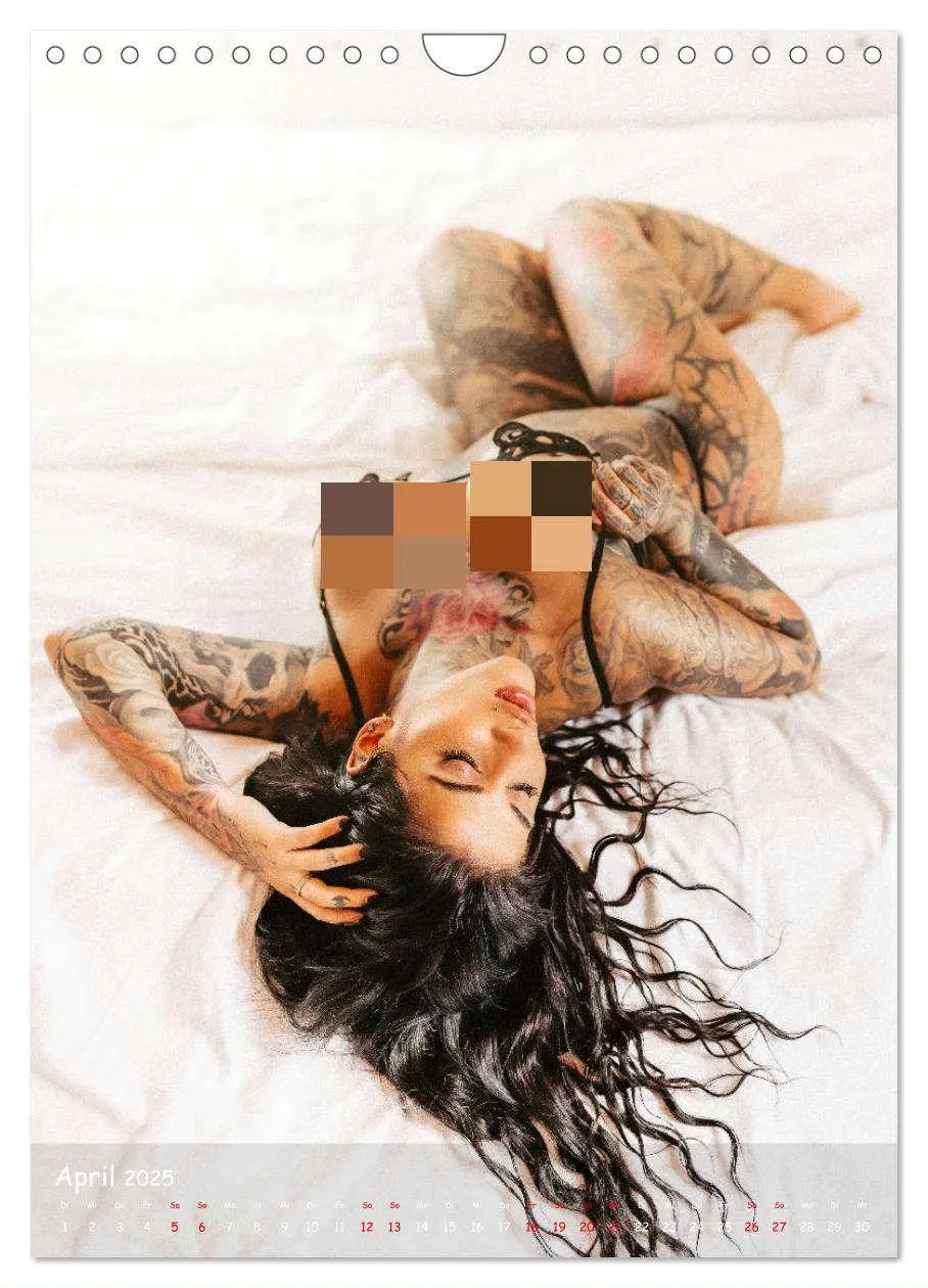 Bild: 9783435912100 | Jenny - Erotic Tattoo Girl (Wandkalender 2025 DIN A4 hoch),...
