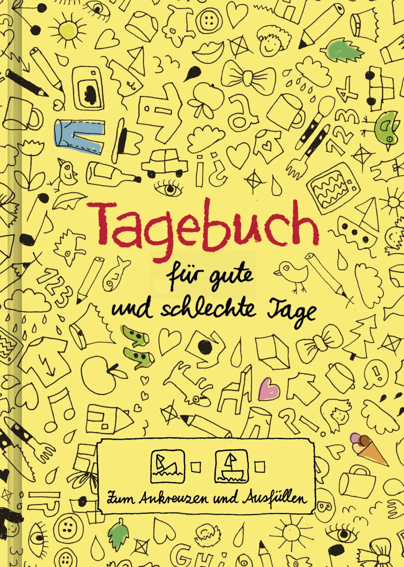 Cover: 9783442392100 | Tagebuch - für gute und schlechte Tage | Zum Ankreuzen und Ausfüllen