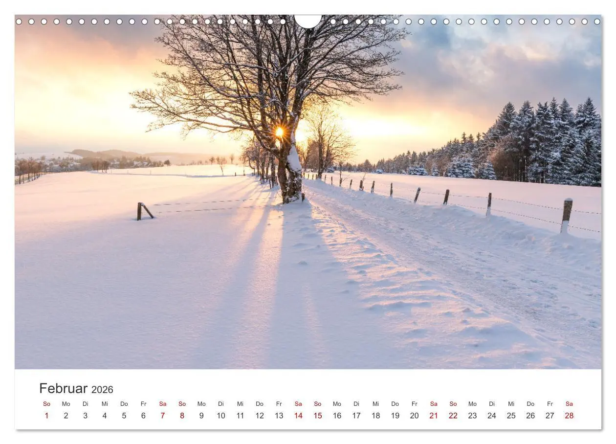 Bild: 9783457552100 | Das Sauerland im Wechsel der Jahreszeiten (Wandkalender 2026 DIN A3...