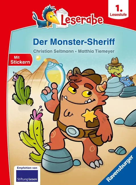 Cover: 9783473462100 | Leserabe 1. Lesestufe - Der Monster-Sheriff | Christian Seltmann