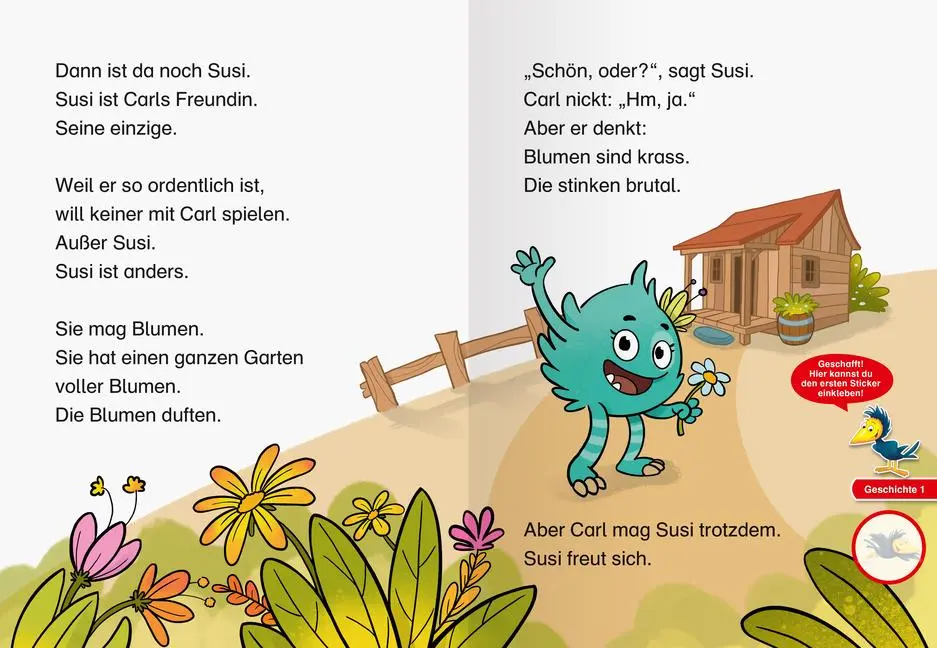 Bild: 9783473462100 | Leserabe 1. Lesestufe - Der Monster-Sheriff | Christian Seltmann