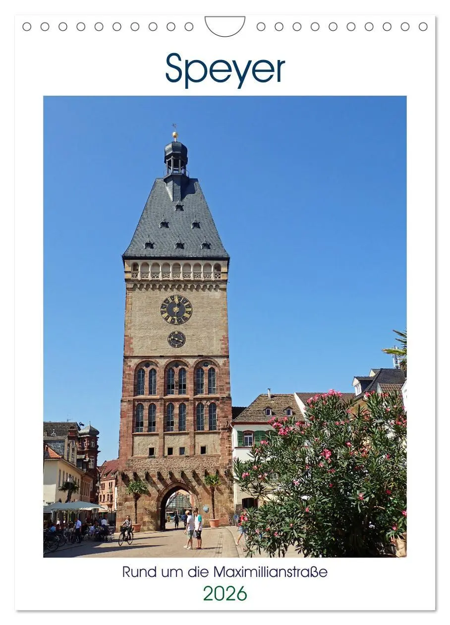 Cover: 9783516332100 | Speyer-Rund um die Maximilianstraße (Wandkalender 2026 DIN A4...
