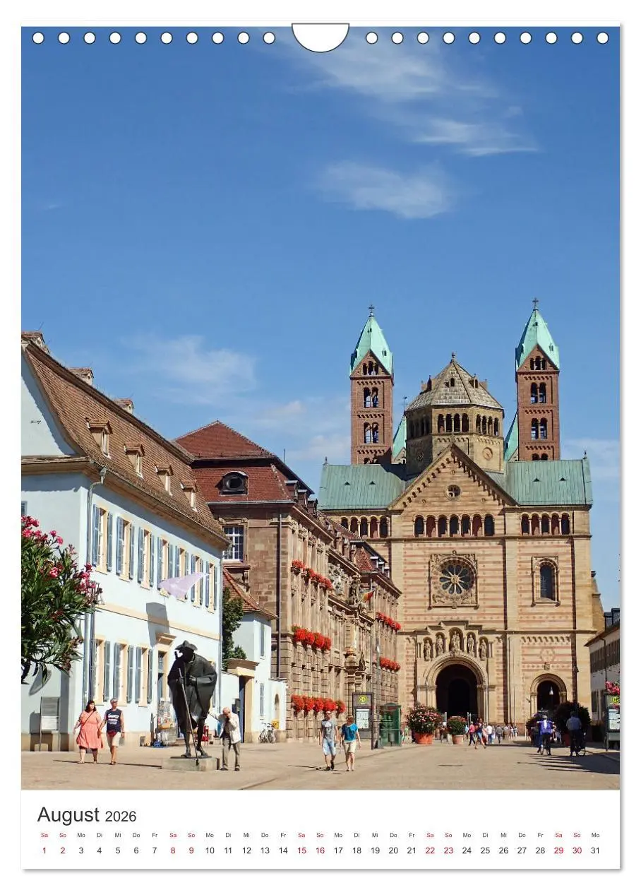 Bild: 9783516332100 | Speyer-Rund um die Maximilianstraße (Wandkalender 2026 DIN A4...