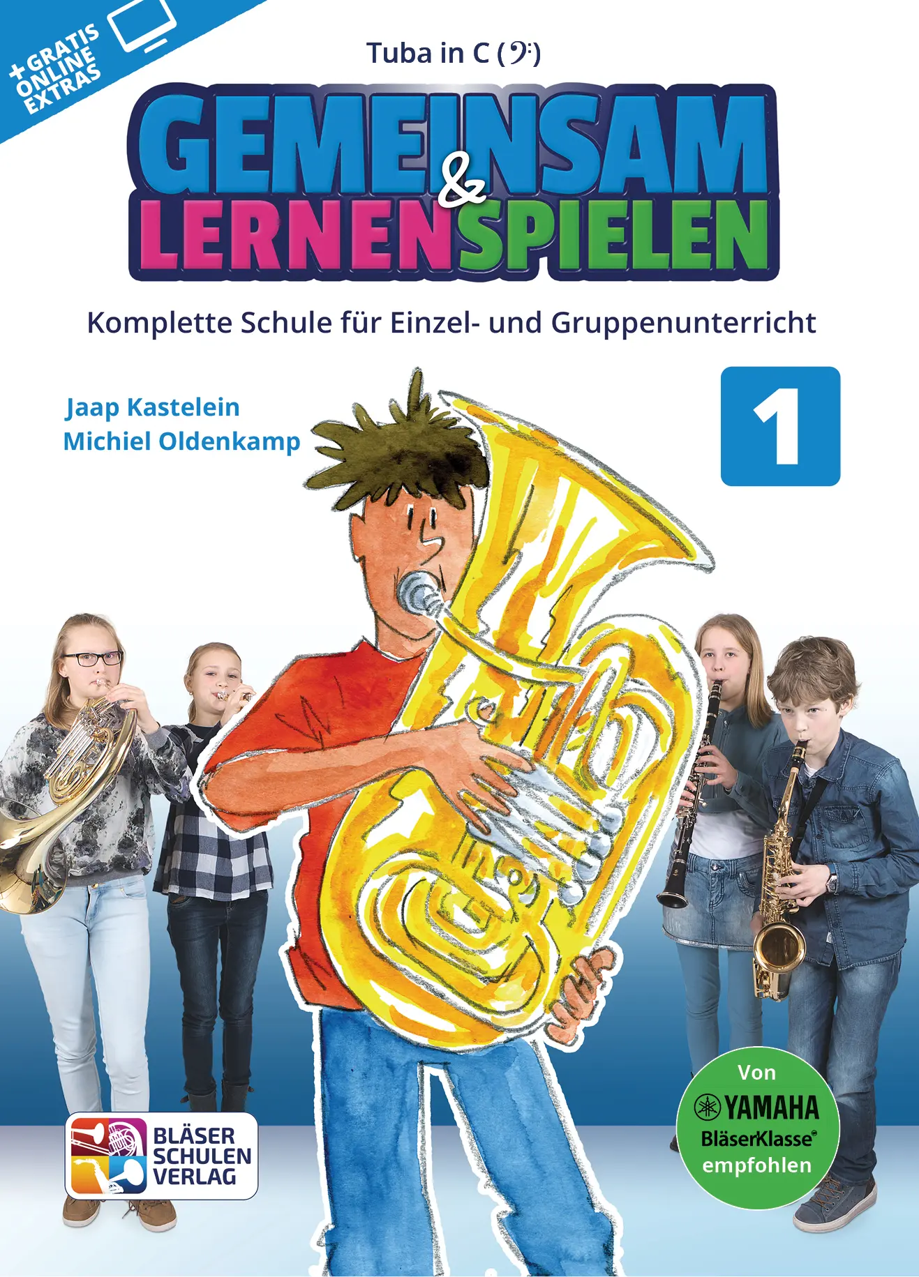 Cover: 9790700382100 | Gemeinsam Lernen &amp; Spielen 1 Tuba | Michiel Oldenkamp | 2016