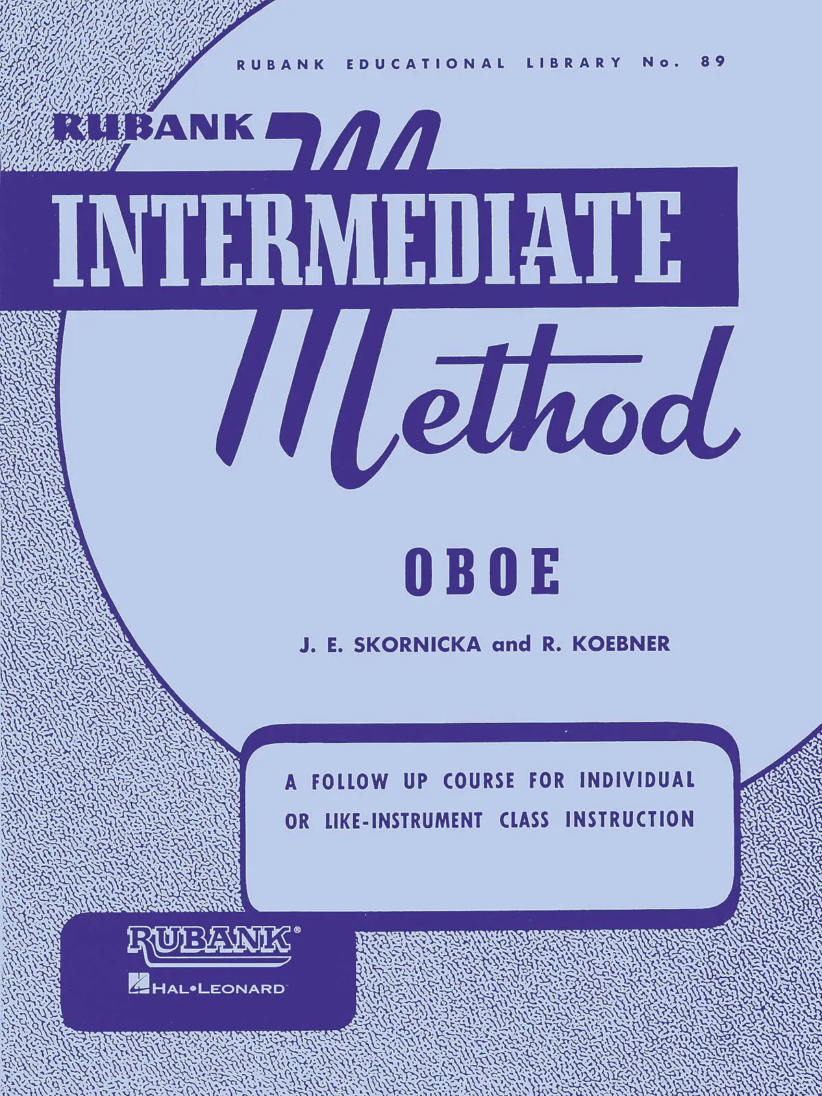 Cover: 73999702200 | Rubank Intermediate Method - Oboe | Intermediate Method | Buch | 1989