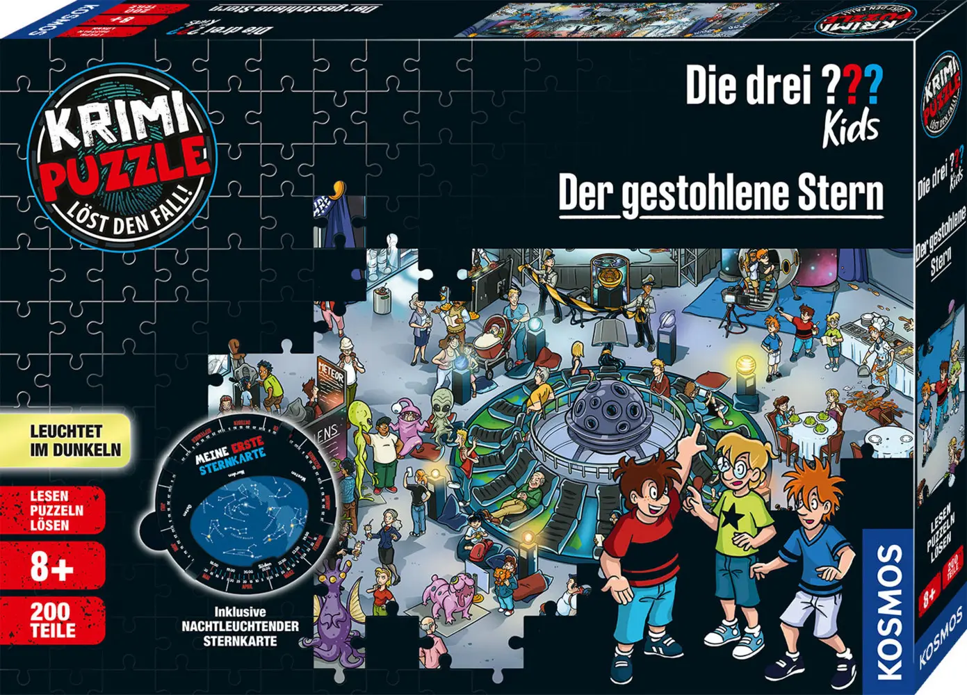 Cover: 4002051682200 | Krimi-Puzzle: Die drei ??? Kids - Der gestohlene Stern | Spiel | 2022