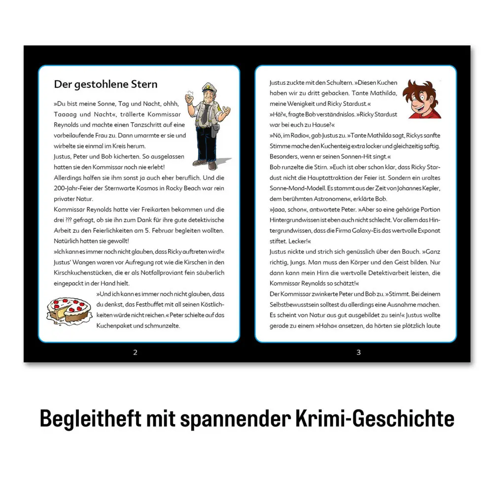 Bild: 4002051682200 | Krimi-Puzzle: Die drei ??? Kids - Der gestohlene Stern | Spiel | 2022
