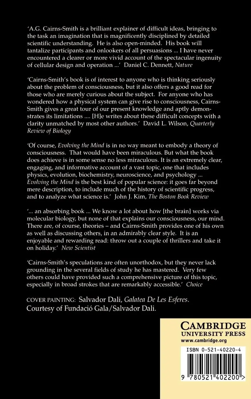 Rückseite: 9780521402200 | Evolving the Mind | A. G. Galexander Cairns-Smith (u. a.) | Buch
