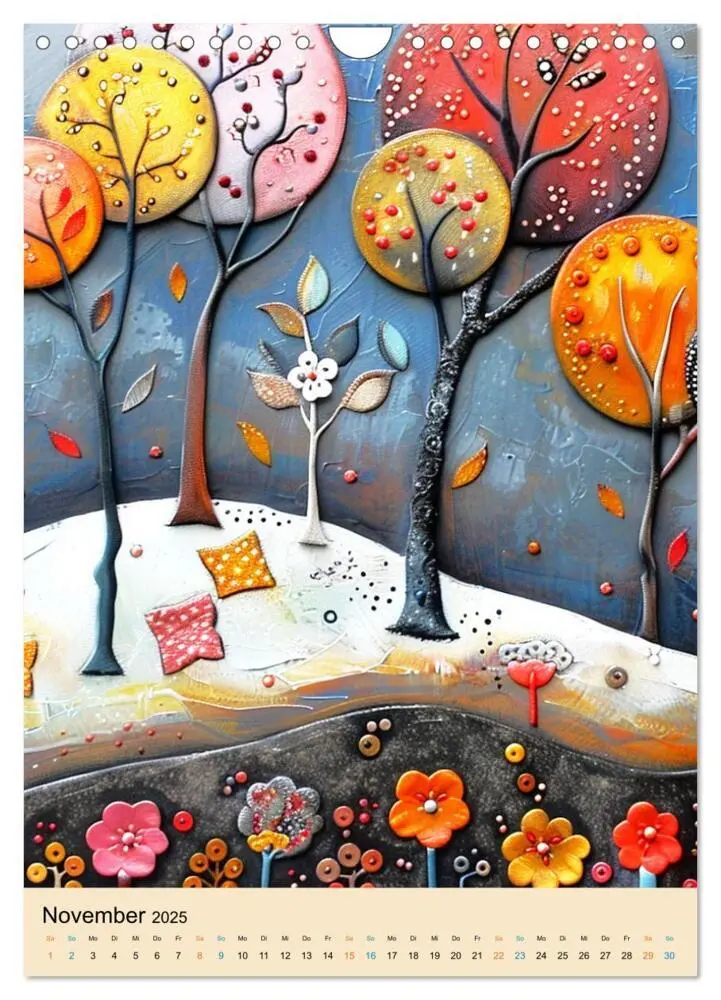 Bild: 9783383812200 | Bunte naive reise (Wandkalender 2025 DIN A4 hoch), CALVENDO...