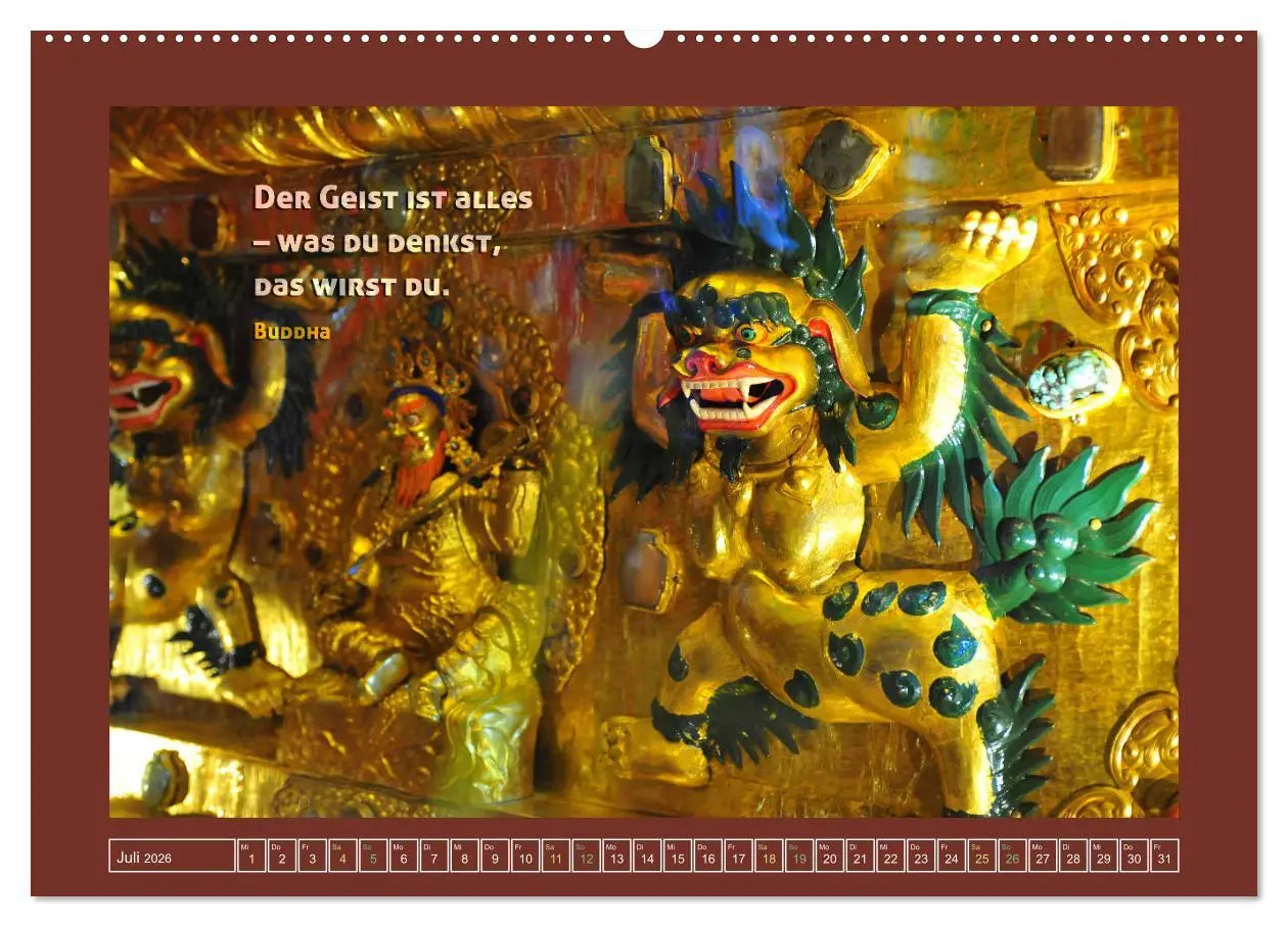 Bild: 9783457302200 | Tibet - Tibet - Tibet 2026 (hochwertiger Premium Wandkalender 2026...