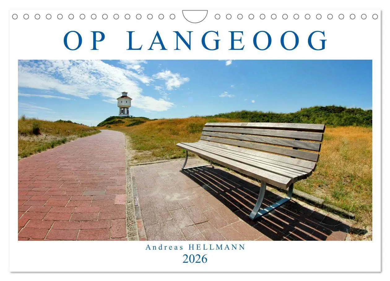 Cover: 9783457782200 | OP LANGEOOG (Wandkalender 2026 DIN A4 quer), CALVENDO Monatskalender