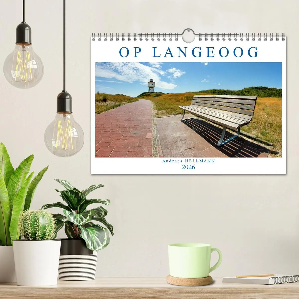 Bild: 9783457782200 | OP LANGEOOG (Wandkalender 2026 DIN A4 quer), CALVENDO Monatskalender