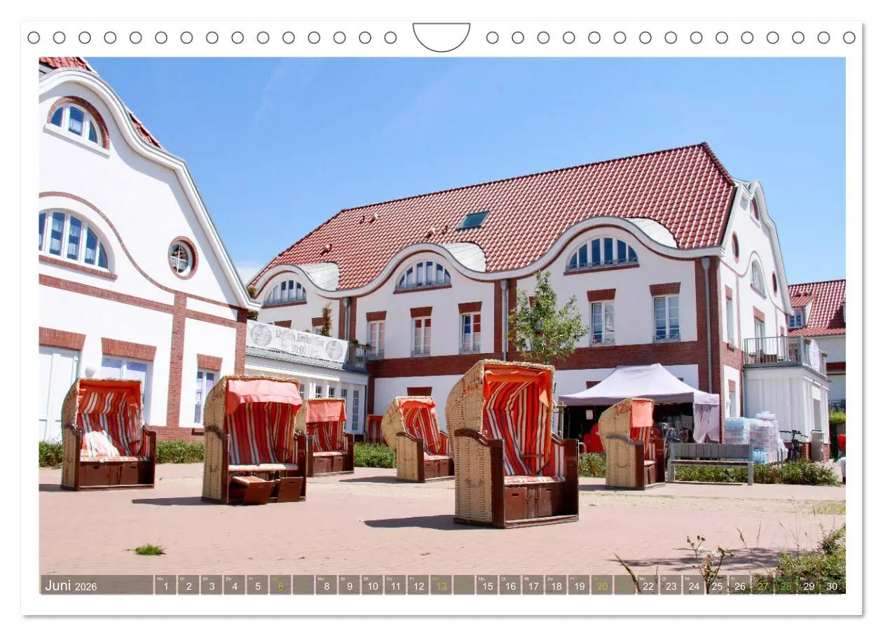 Bild: 9783457782200 | OP LANGEOOG (Wandkalender 2026 DIN A4 quer), CALVENDO Monatskalender