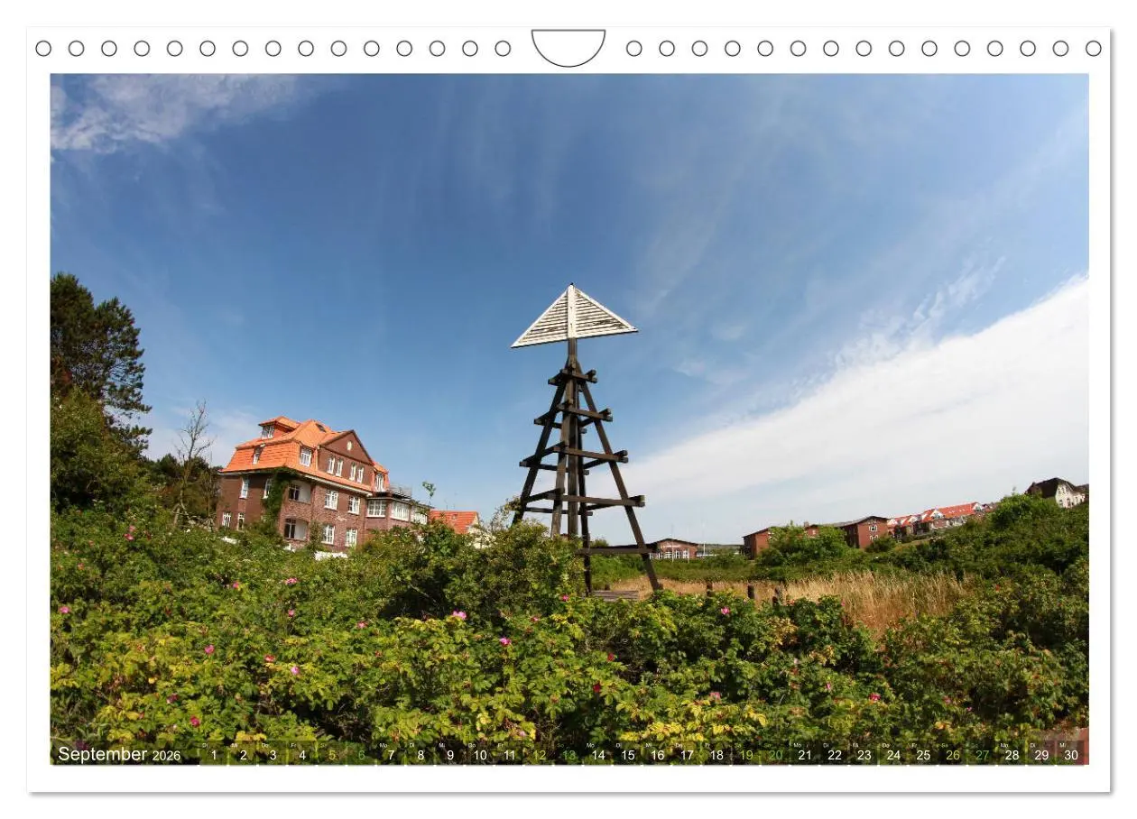 Bild: 9783457782200 | OP LANGEOOG (Wandkalender 2026 DIN A4 quer), CALVENDO Monatskalender