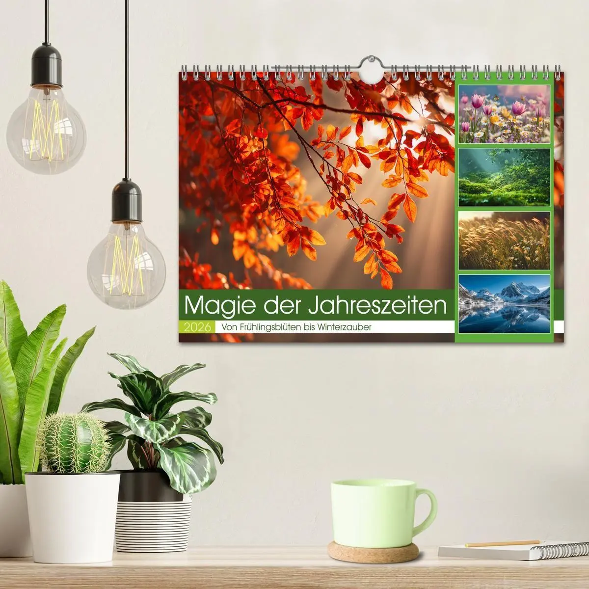 Bild: 9783516702200 | Magie der Jahreszeiten (Wandkalender 2026 DIN A4 quer), CALVENDO...