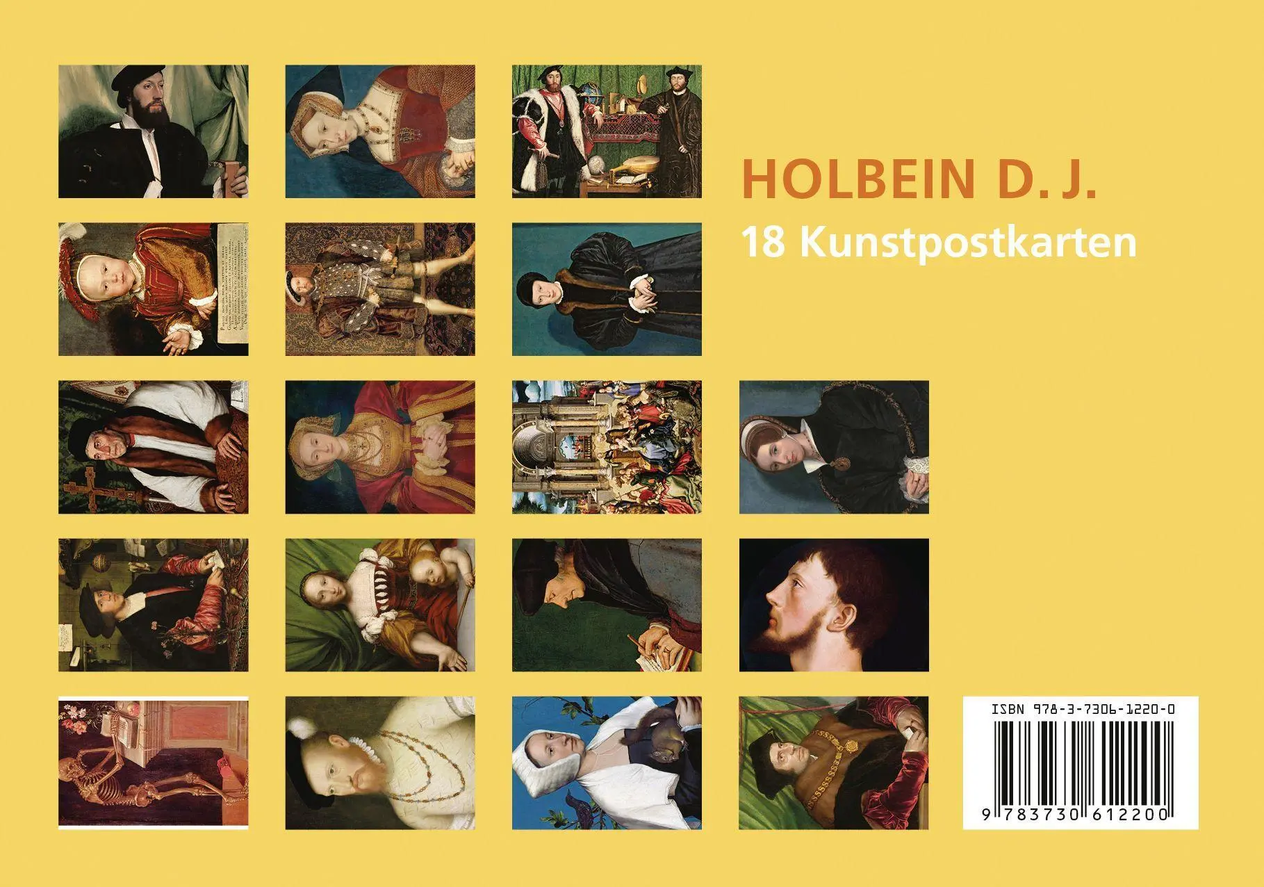 Bild: 9783730612200 | Postkarten-Set Hans Holbein | Hans Holbein der Jüngere | Taschenbuch